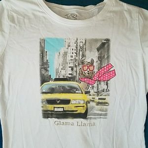 Llama tee